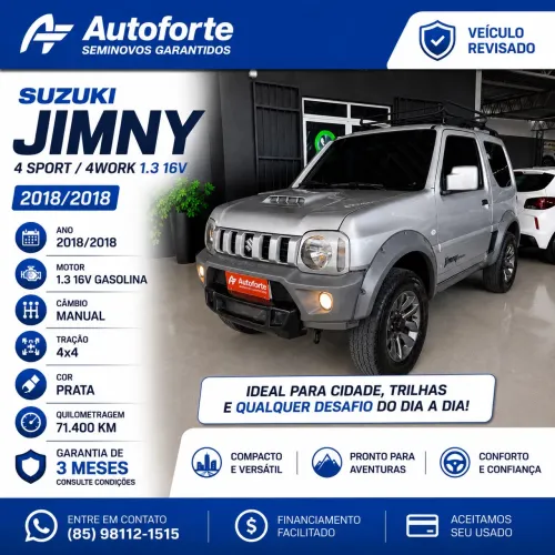 Suzuki Jimny 4sport/ 4work 1.3 16V 2018