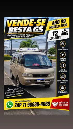 Kia Motors Besta GS Full 2.7 Diesel 2000