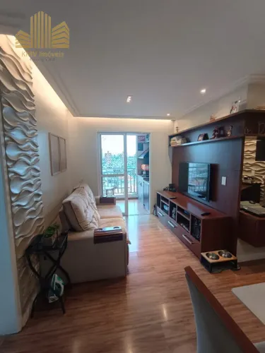 Apartamento moderno com 2 dormitórios, varanda gourmet e móveis planejados!!