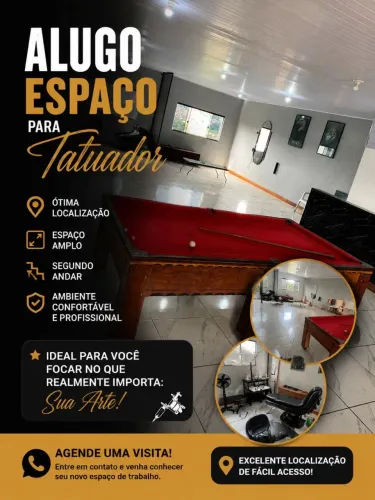 Alugo espaço para tatuador! - Loja em Vale do Jatobá 