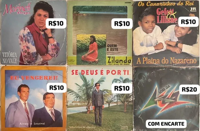 Discos de Vinil Evangélico