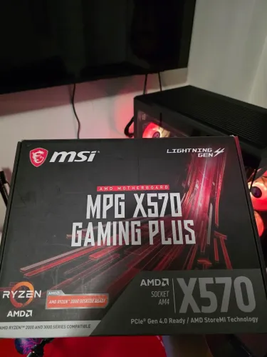 Placa mãe MSI X570 Gaming Plus