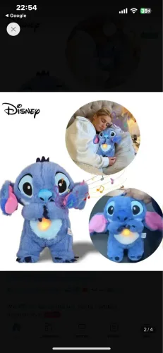 ? Pelúcia Stitch Interativa - Super Fofa!