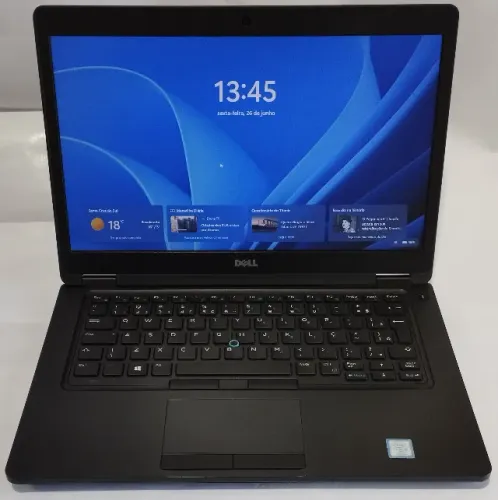 Notebook Dell Latitude 5480 - Intel Core I5-7300U - Ram 8GB - SSD 240GB - Tela HD 14 Pol