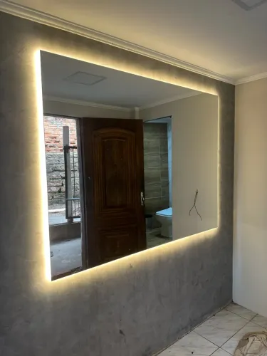 Espelhos com Led sob medida!
