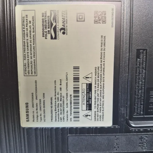 Tv samsung un43t5300ag tela quebrada