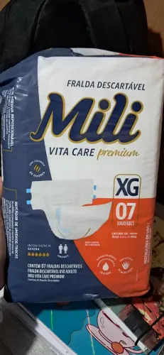 Fralda Geriátrica Mili Vita Care Premium Xg