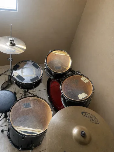 Bateria Ludwig+pratos orion