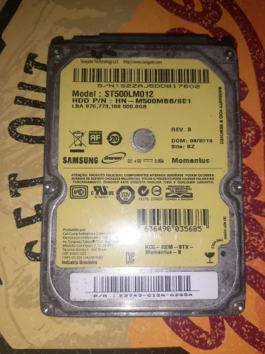 HD para notebook 