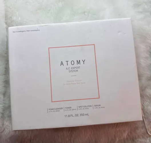 Kit Skincare Coreano Atomy A.C. Expert System (Pele Com Acne) - Completo!