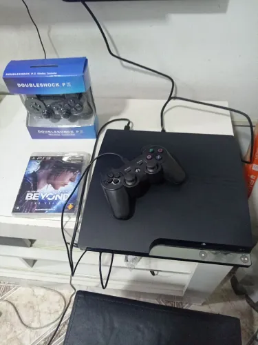 Console PS3 Preto Slim Usado