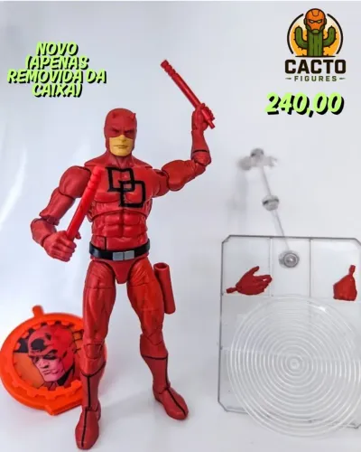 MARVEL LEGENDS DEMOLIDOR GUERRAS SECRETAS NOVO