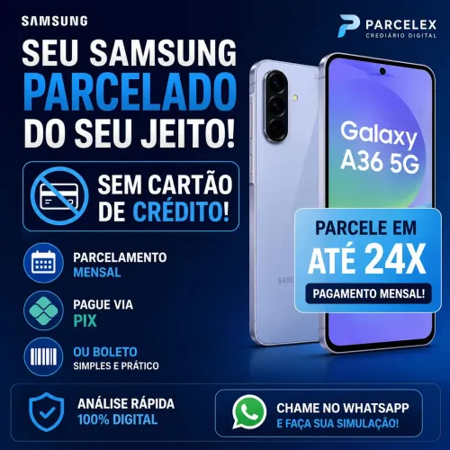 SAMSUNG SEM CARTÃO DE CRÉDITO | PAGUE VIA PIX OU BOLETO | ATÉ 24X