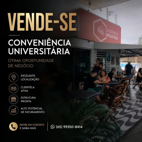 Vendo Conveniência universitária em frente a Univag 