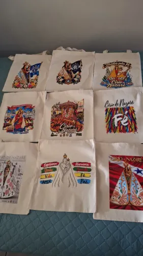 Bolsas de algodão crua 30x40 ecobag