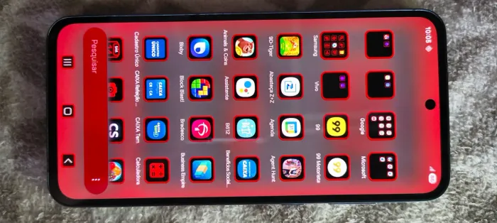 Vendo aparelho celular A55 Samsung Galaxy 256 de memória, único dono.