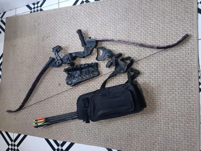 Arco Recurvo 45Lb + Ajava