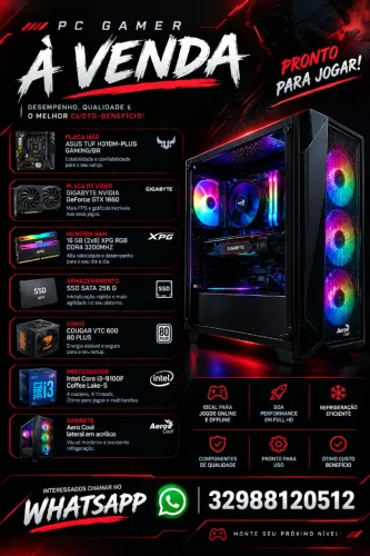 PC GAMER DE ENTRADA ACESSÍVEL