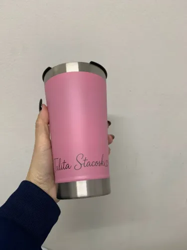 Copo termico personalizado.