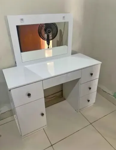 Penteadeira Camarim Sonhos com LED 5 Gavetas (Novo) Entrega Grátis!