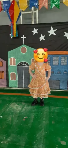 Vestido Junino Infantil