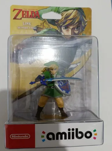 Amiibo Link The Legend of Zelda Skyward Sword Lacrado