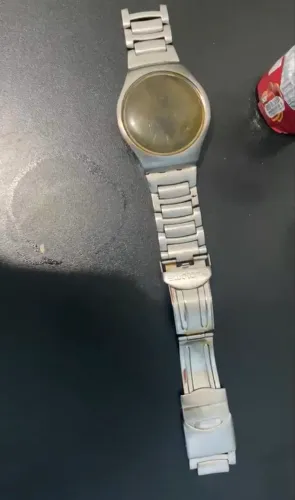 Swatch série prata