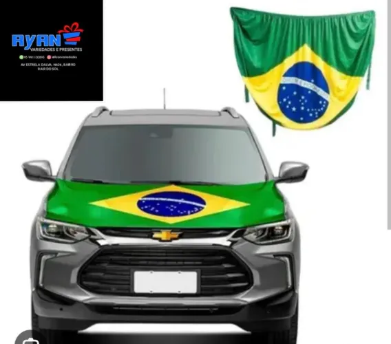 Capa do Brasil para capô de carro