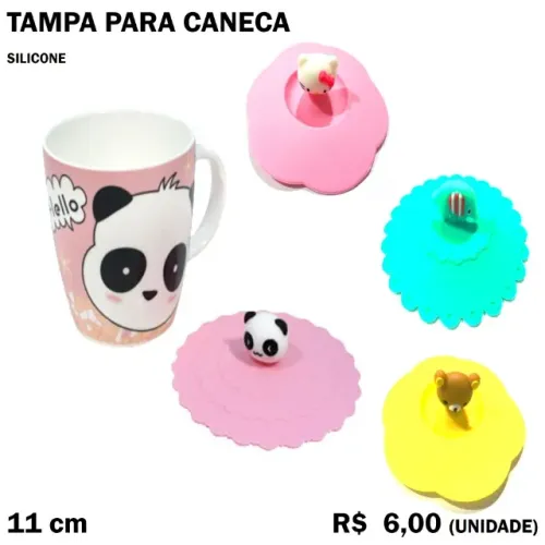 Tampa para Caneca