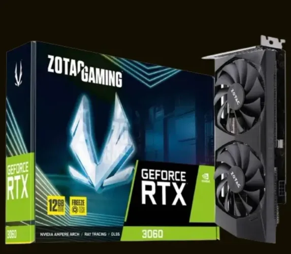 Placa de Vídeo NVIDIA GeForce RTX 3060 12GB - Excelente Estado