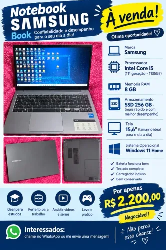 Vendo notebook 