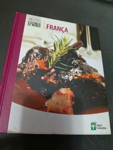 Culinária francesa livro Abril cultural capa dura
