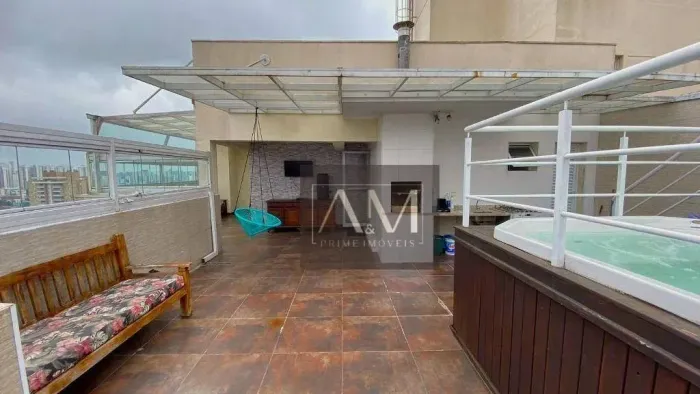 Cobertura com 4 dormitórios à venda, 250 m² por R$ 2.150.000 - Rua Queriri, 70 - Vila Carr