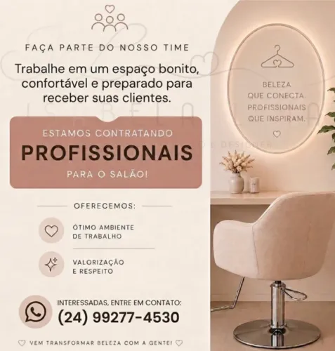Vaga em salão 