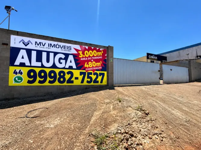 Disponível para Locação | Imóvel Comercial | Jardim Mônaco | Marialva/PR | 3.000M² + Const