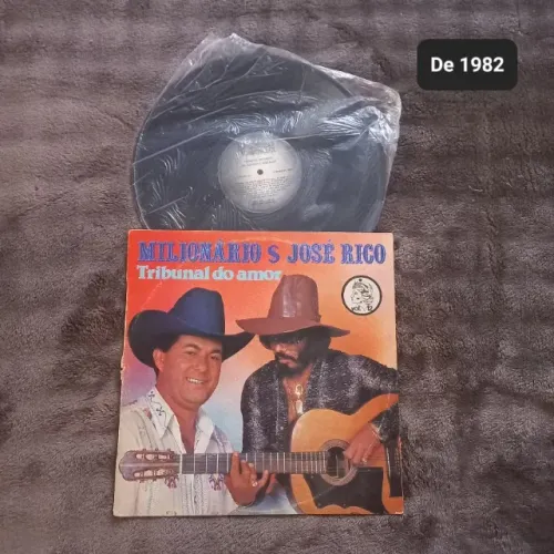 Disco Vini Milionário&José Rico 1982 em perfeito estado uma raridade! Só sucessos relíquia