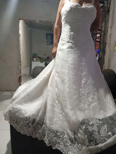 Lindo vestido de noiva