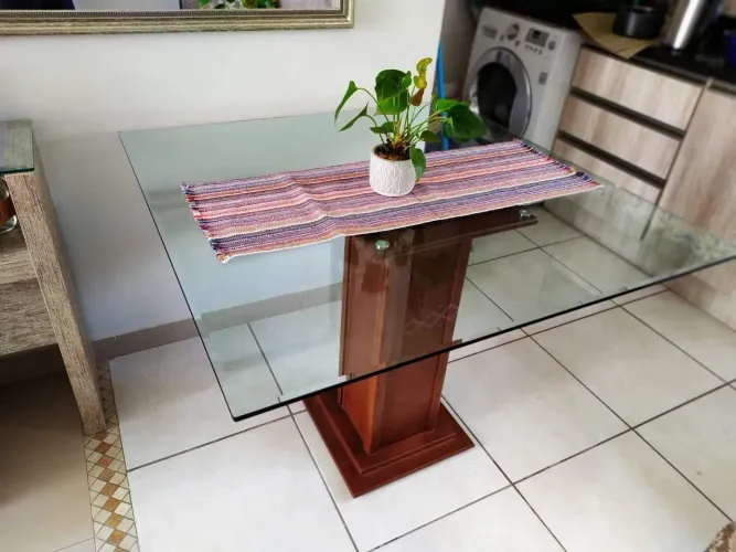 Mesa de vidro