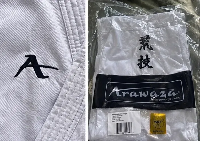 Kimono Arawaza Middleweight Kata 5/1,80 + Faixa Branca