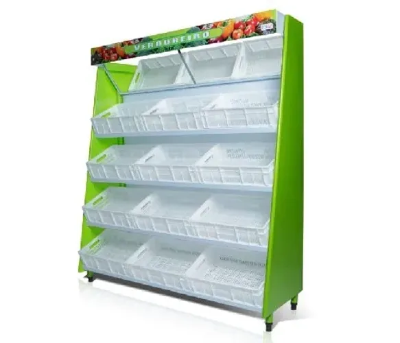 EXPOSITOR FRUTAS E VERDURAS 12 CAIXAS - POLAR - NOVA