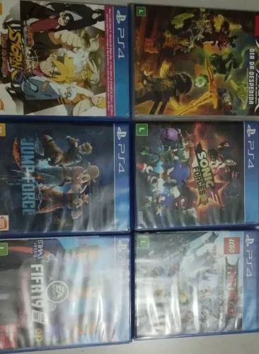 6 jogos de ps4 originais