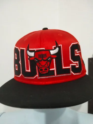 Boné Chicago Bulls Wordmark Satin 59FIFTY Fitted New Era Original