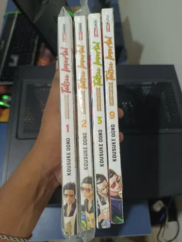 Mangá tatsu imortal Vol 1 ao 3 + Vol 9