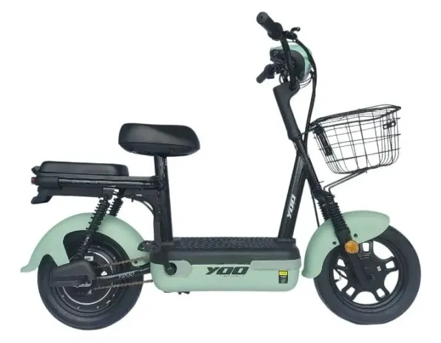 Bicicleta Elétrica Yoo Mobility Y-200 350w Farol Led Scooter Sem Cnh E Emplacamento