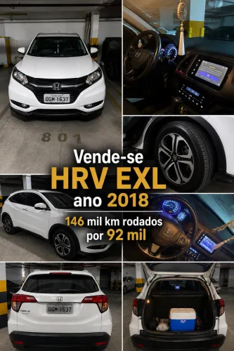 Honda HR-V EXL 1.8 Flexone 16V 5P Aut. 2018