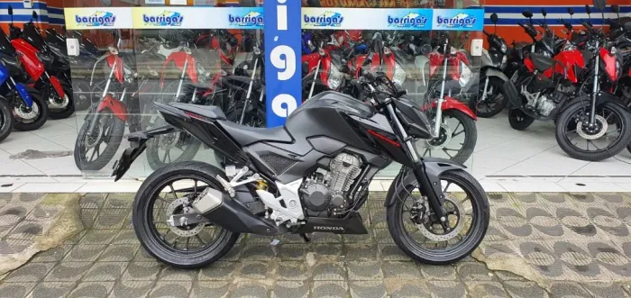 Honda Cb 300f Cbs 2024 Cinza Baixo Kms Ótimo Estado