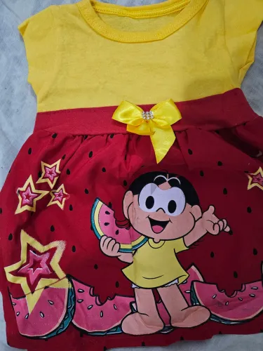 Vestido temático da Magali - 06 meses