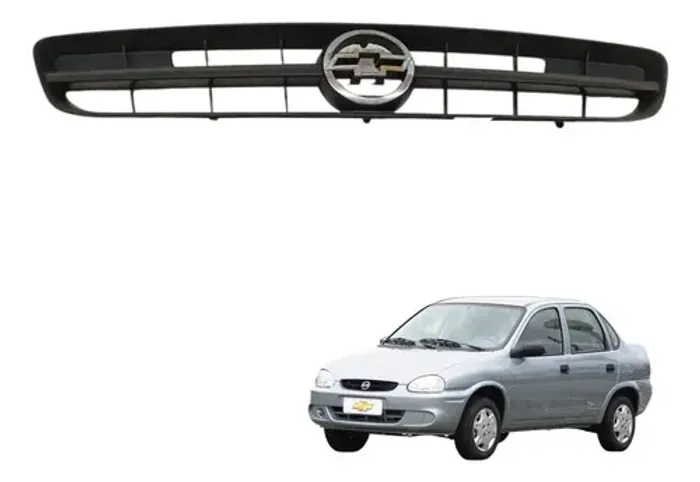Grade Dianteira Radiador Chevrolet Corsa Sedan 1.0 2004 2005