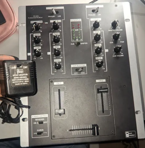 DJ MIXER 2 CANAIS