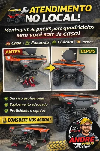 PNEUS DE QUADRICICLO  DE ALTO PADRÃO E QUALIDADE 